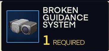 Broken Guidance System tile