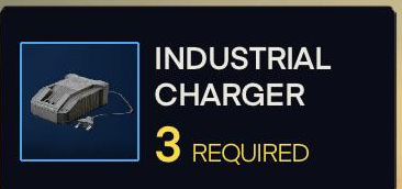Industrial Charger tile